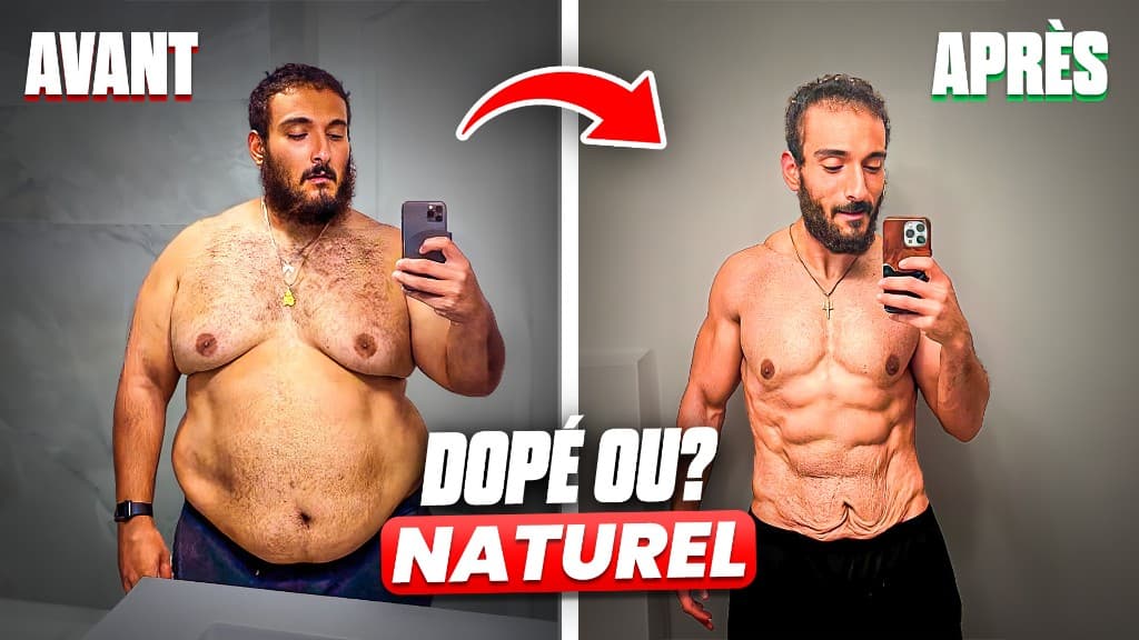 Miniature avant après fitness