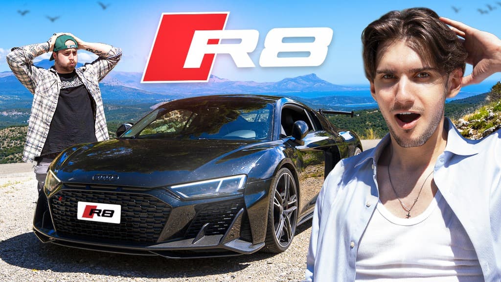 Miniature Audi R8